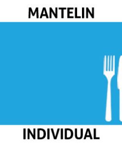 Mantel individual Personalizado 30x40 Airlaid