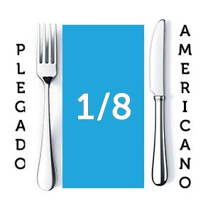 servilletas personalizadas 40x40 1/8