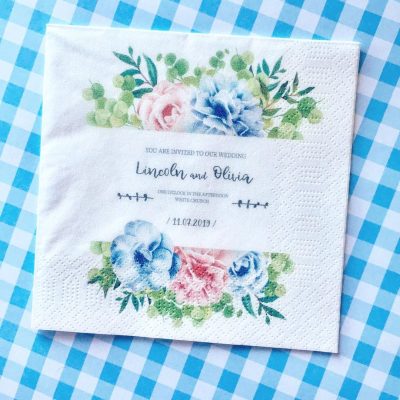 servilletas personalizadas 30x30