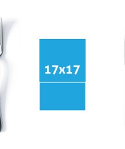 Servilletas miniservis personalizadas 17x17 para servilletero de barra
