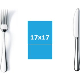 Servilletas miniservis personalizadas 17x17 para servilletero de barra