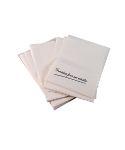 Miniservis Personalizadas 17x17 Sulfito para servilletero de barra