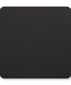 Posavasos Personalizado 9 cm. Cartulina Absorbente cuadrado negro