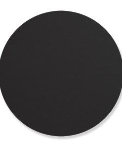 Posavasos Personalizado 9 cm. Cartulina Absorbente redondo negro