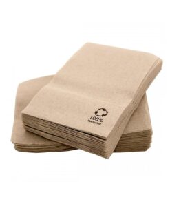 servilletas 17x17 miniservis de papel reciclado