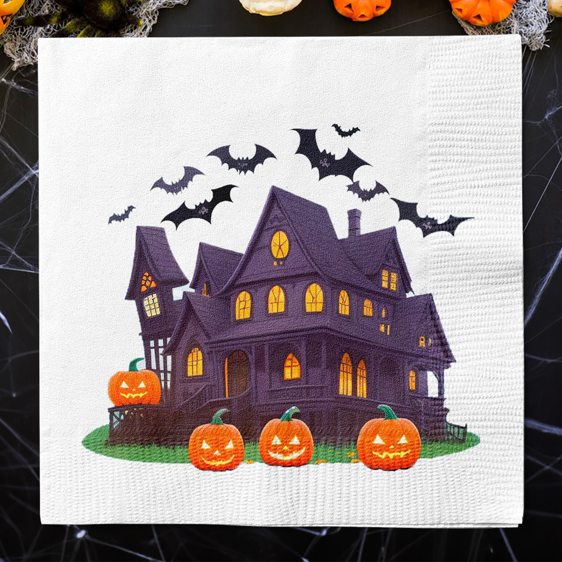 Servilleta Casa embrujada