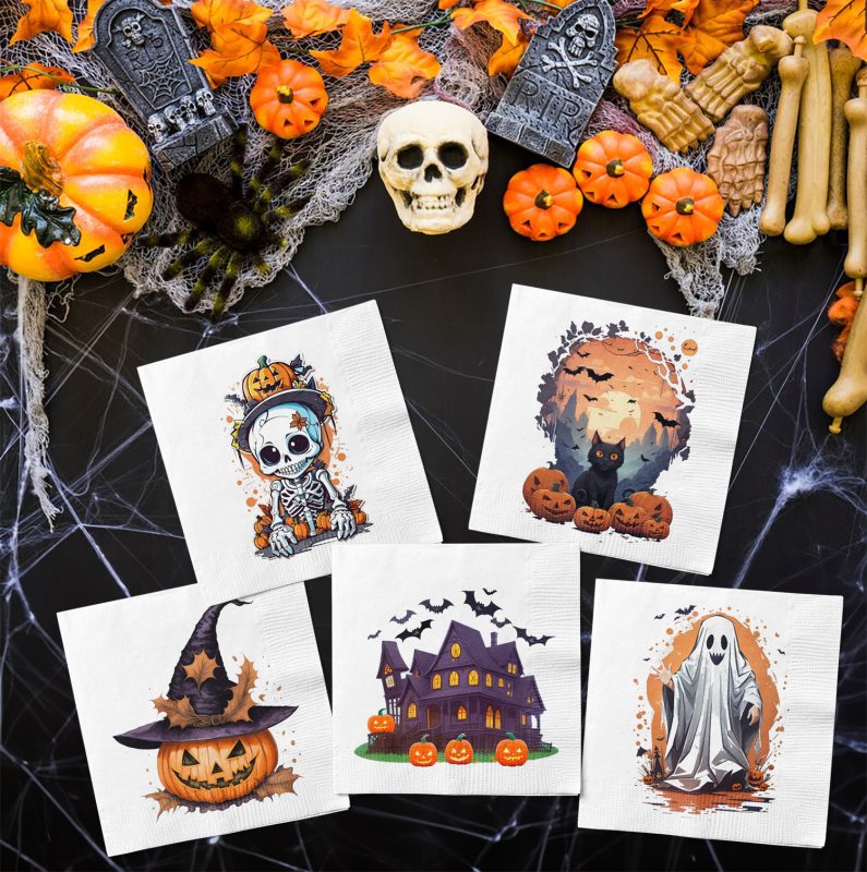 Servilleta Halloween