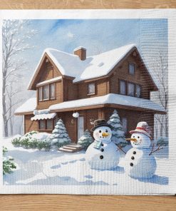 Servilletas muñecos de nieve