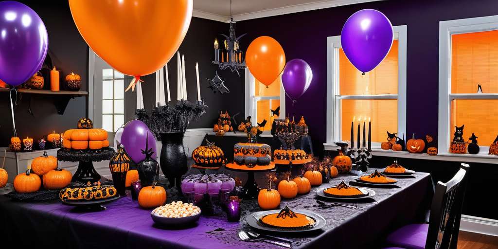 mesa personliazada de halloween