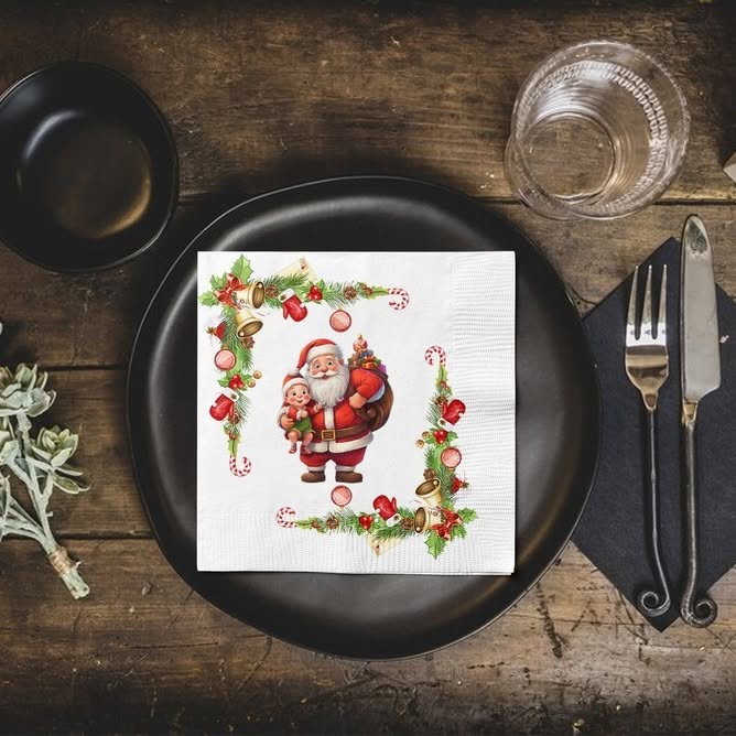 servilletas navideñas